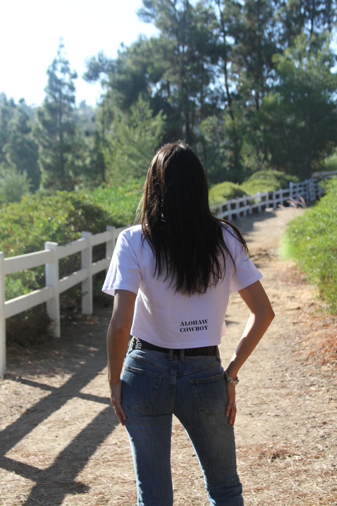 Cowboy Hat Cropped Tee