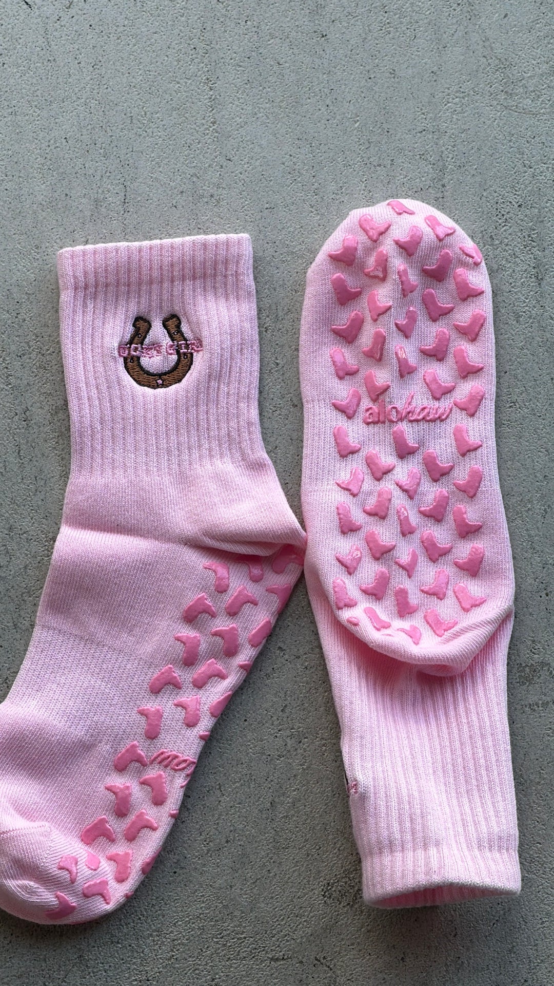 Lucky Girl Grip Socks