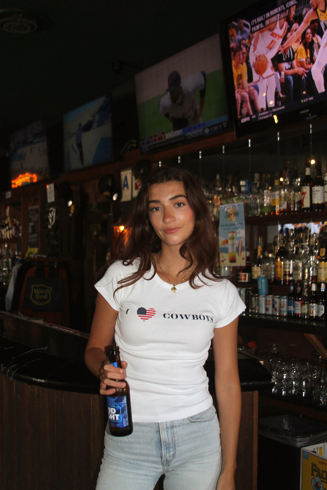 I Heart Cowboys Baby Tee