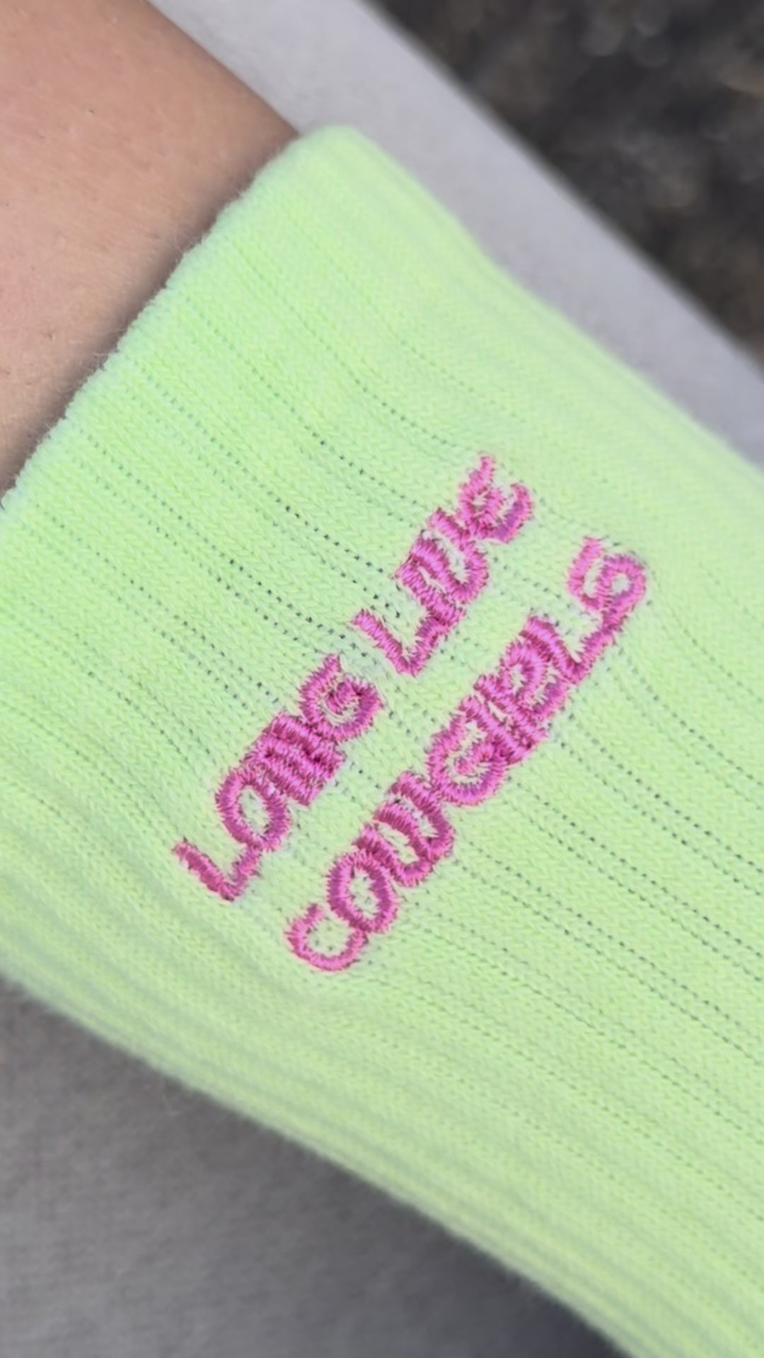 Long Live Cowgirls Grip Socks